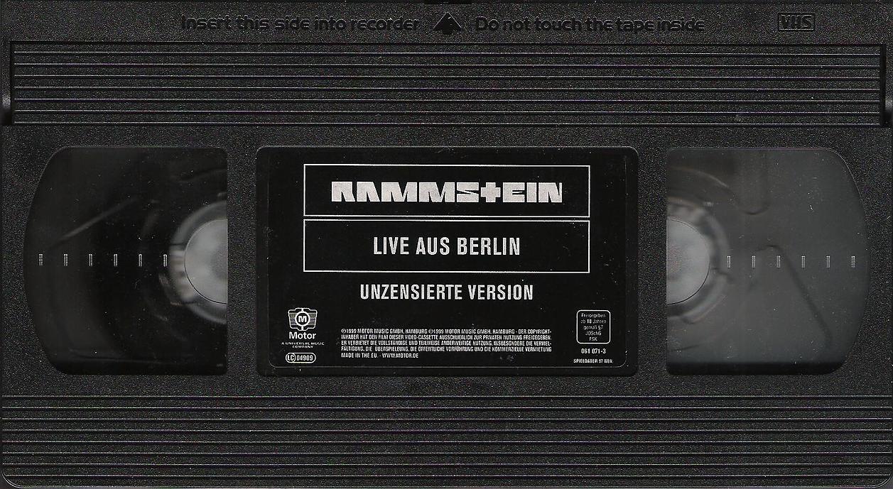 Live aus Berlin VHS